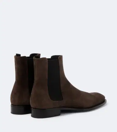 Saint Laurent Aurelien suede Chelsea boots | Thumbnail 4 Saint Laurent Aurelien suede Chelsea boots | Thumbnail 4