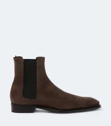 Saint Laurent Aurelien suede Chelsea boots | Thumbnail 6 Saint Laurent Aurelien suede Chelsea boots | Thumbnail 6