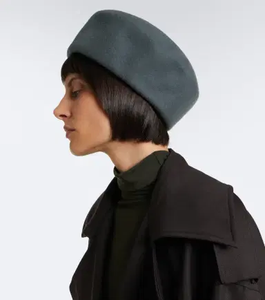 The Frankie Shop Noxley wool beret | Thumbnail 4 The Frankie Shop Noxley wool beret | Thumbnail 4