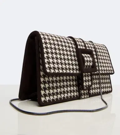 Manolo Blahnik Maycap houndstooth clutch | Thumbnail 2 Manolo Blahnik Maycap houndstooth clutch | Thumbnail 2
