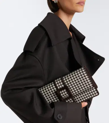 Manolo Blahnik Maycap houndstooth clutch | Thumbnail 7 Manolo Blahnik Maycap houndstooth clutch | Thumbnail 7