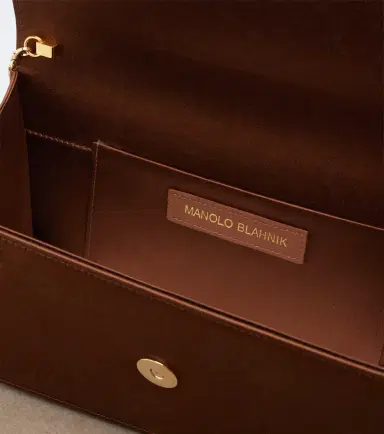 Manolo Blahnik Capripla embellished satin clutch | Thumbnail 3 Manolo Blahnik Capripla embellished satin clutch | Thumbnail 3