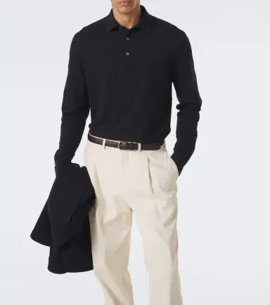Zegna Cotton piqué polo shirt | Thumbnail 4 Zegna Cotton piqué polo shirt | Thumbnail 4