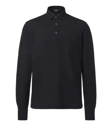 Zegna Cotton piqué polo shirt | Thumbnail 1 Zegna Cotton piqué polo shirt | Thumbnail 1