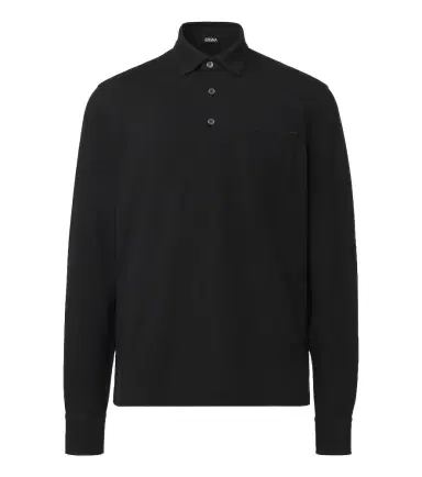 Zegna Cotton piqué polo shirt | Thumbnail 1 Zegna Cotton piqué polo shirt | Thumbnail 1