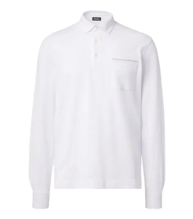 Cotton piqué polo shirt Cotton piqué polo shirt