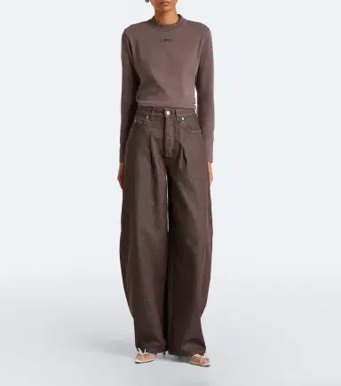 Jacquemus Ovalo barrel-leg jeans | Thumbnail 4 Jacquemus Ovalo barrel-leg jeans | Thumbnail 4