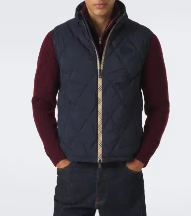 Burberry Check quilted vest | Thumbnail 5 Burberry Check quilted vest | Thumbnail 5