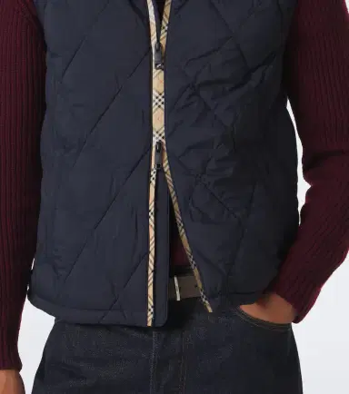 Burberry Check quilted vest | Thumbnail 6 Burberry Check quilted vest | Thumbnail 6