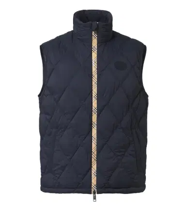 Burberry Check quilted vest | Thumbnail 1 Burberry Check quilted vest | Thumbnail 1