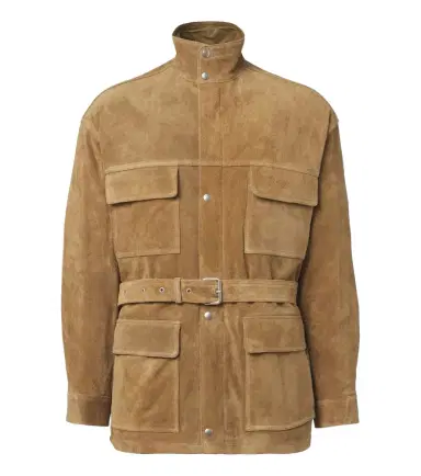 ARMA Doran belted suede jacket | Thumbnail 1 ARMA Doran belted suede jacket | Thumbnail 1