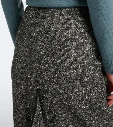 Valentino Chevron wool-blend bouclé pencil skirt | Thumbnail 3 Valentino Chevron wool-blend bouclé pencil skirt | Thumbnail 3