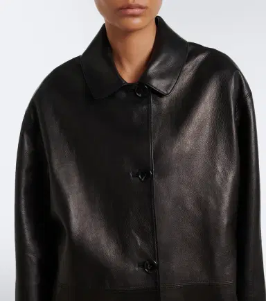The Row Donata leather coat | Thumbnail 2 The Row Donata leather coat | Thumbnail 2