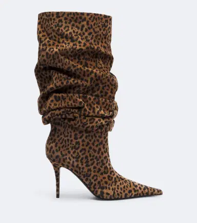 Amina Muaddi Anok leopard-print suede knee-high boots | Thumbnail 3 Amina Muaddi Anok leopard-print suede knee-high boots | Thumbnail 3