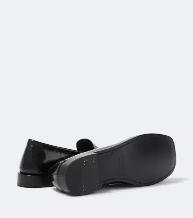Saint Laurent Theobald Cassandre leather loafers | Thumbnail 3 Saint Laurent Theobald Cassandre leather loafers | Thumbnail 3