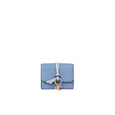 Chloé Small Alphabet tri-fold in grained leather | Thumbnail 1 Chloé Small Alphabet tri-fold in grained leather | Thumbnail 1