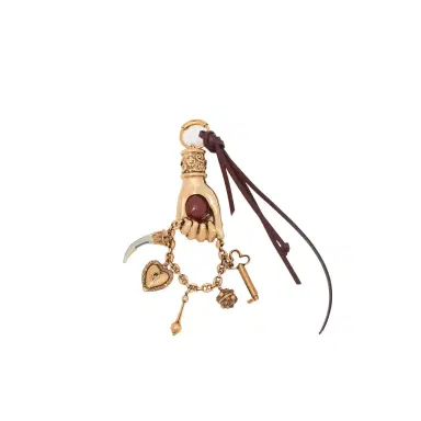 Chloé Chloé Symbols Hand bag charm in brass | Thumbnail 1 Chloé Chloé Symbols Hand bag charm in brass | Thumbnail 1