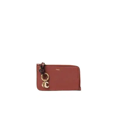 Chloé Alphabet wallet in grained leather | Thumbnail 1 Chloé Alphabet wallet in grained leather | Thumbnail 1