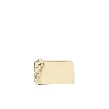 Chloé Alphabet wallet in grained leather | Thumbnail 1 Chloé Alphabet wallet in grained leather | Thumbnail 1