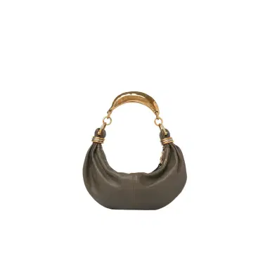Chloé Small Bracelet hobo Bag in grained leather | Thumbnail 1 Chloé Small Bracelet hobo Bag in grained leather | Thumbnail 1