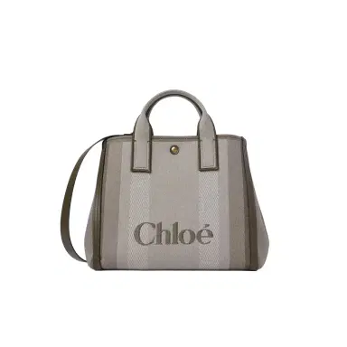 Chloé Chloé Carry tote bag in canvas | Thumbnail 1 Chloé Chloé Carry tote bag in canvas | Thumbnail 1
