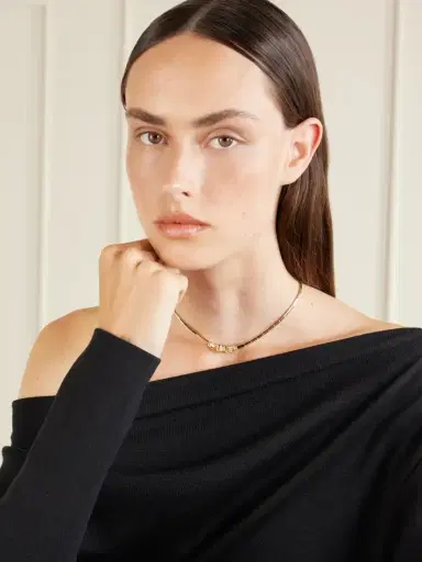 Nikos Koulis Look 18-karat Gold And Diamond Necklace | Thumbnail 2 Nikos Koulis Look 18-karat Gold And Diamond Necklace | Thumbnail 2