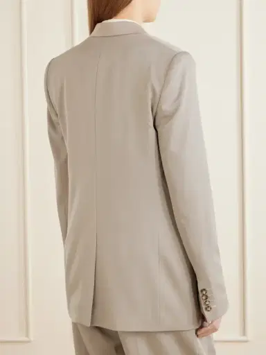 Stella McCartney Double-breasted Oversized Wool-twill Blazer | Thumbnail 4 Stella McCartney Double-breasted Oversized Wool-twill Blazer | Thumbnail 4