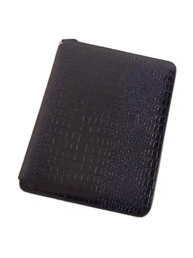 Smythson Mara Croc-embossed Leather A4 Folder | Thumbnail 1 Smythson Mara Croc-embossed Leather A4 Folder | Thumbnail 1