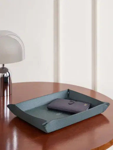 Smythson Panama Leather Trinket Tray | Thumbnail 2 Smythson Panama Leather Trinket Tray | Thumbnail 2
