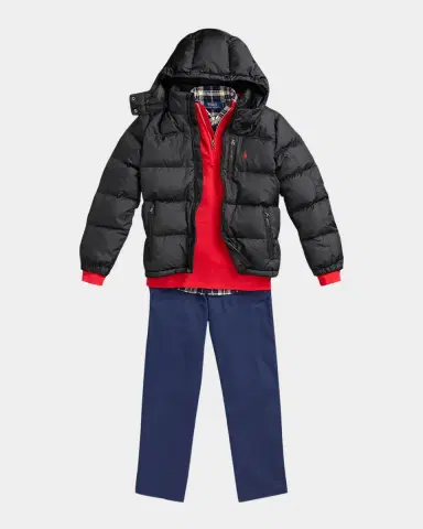 Polo Ralph Lauren RECYCLED NYLON-DOWN JKT-OUTERWEAR-BOMBER | Thumbnail 5 Polo Ralph Lauren RECYCLED NYLON-DOWN JKT-OUTERWEAR-BOMBER | Thumbnail 5