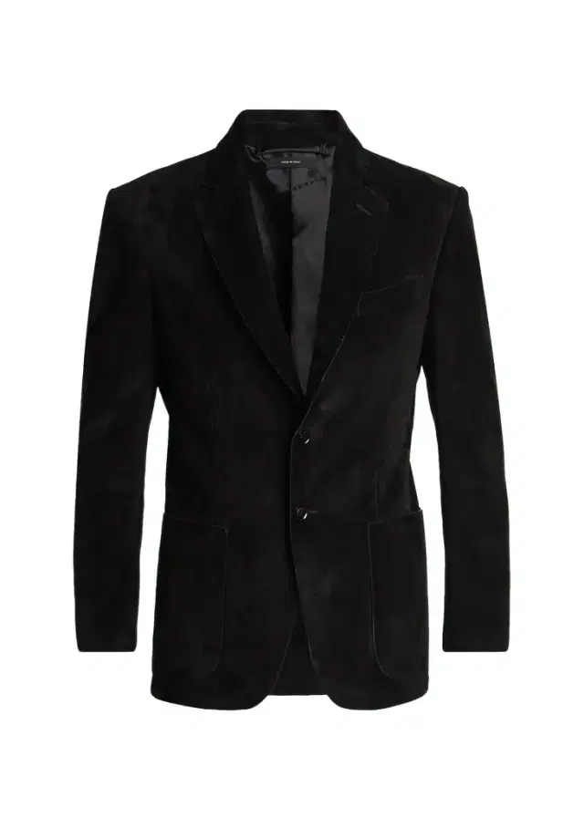 Men's Suede Single-Breasted Blazer Men's Suede Single-Breasted Blazer