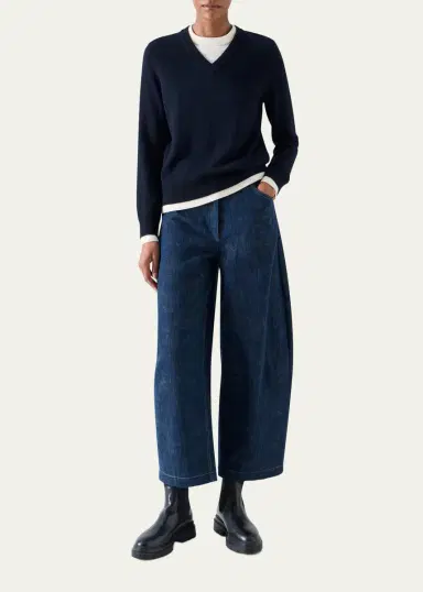 Akris punto Layered Wool-Cashmere Sweater | Thumbnail 2 Akris punto Layered Wool-Cashmere Sweater | Thumbnail 2