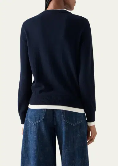 Akris punto Layered Wool-Cashmere Sweater | Thumbnail 3 Akris punto Layered Wool-Cashmere Sweater | Thumbnail 3