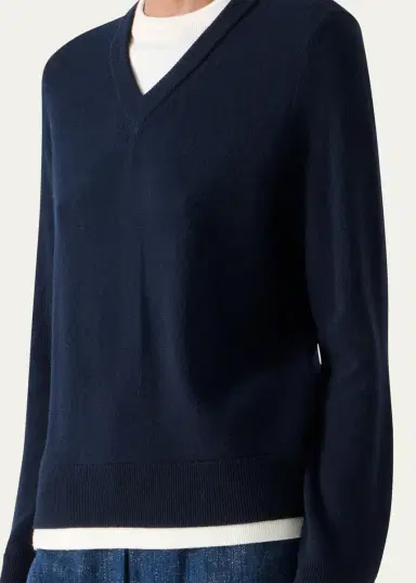 Akris punto Layered Wool-Cashmere Sweater | Thumbnail 5 Akris punto Layered Wool-Cashmere Sweater | Thumbnail 5
