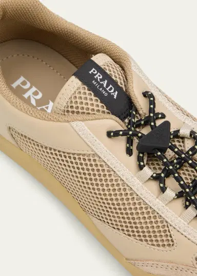 Prada Speedrock Mesh Fabric Sneakers | Thumbnail 5 Prada Speedrock Mesh Fabric Sneakers | Thumbnail 5