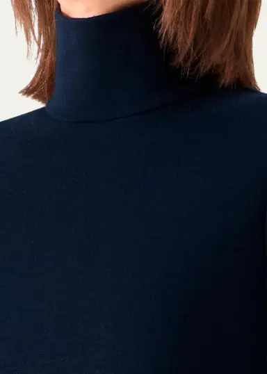 Akris punto Mock Turtleneck Stretch Wool Top | Thumbnail 5 Akris punto Mock Turtleneck Stretch Wool Top | Thumbnail 5