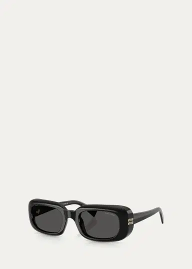Miu Miu B13SF 52MM Rectangular Sunglasses | Thumbnail 3 Miu Miu B13SF 52MM Rectangular Sunglasses | Thumbnail 3