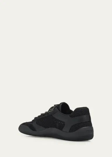 Prada Speedrock Mesh Fabric Sneakers | Thumbnail 9 Prada Speedrock Mesh Fabric Sneakers | Thumbnail 9
