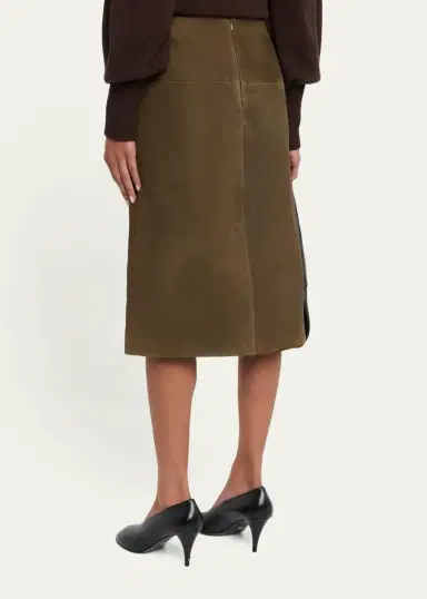 Proenza Schouler Irine Suede Midi Skirt | Thumbnail 3 Proenza Schouler Irine Suede Midi Skirt | Thumbnail 3