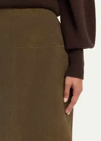 Proenza Schouler Irine Suede Midi Skirt | Thumbnail 5 Proenza Schouler Irine Suede Midi Skirt | Thumbnail 5