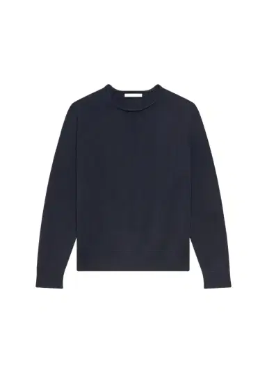 Helmut Lang Men's Cotton Raw-Edge Crewneck Sweater | Thumbnail 1 Helmut Lang Men's Cotton Raw-Edge Crewneck Sweater | Thumbnail 1