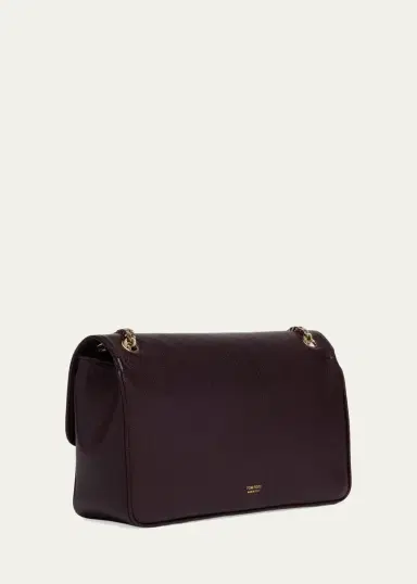 Tom Ford Mia T-Clasp Leather Shoulder Bag | Thumbnail 3 Tom Ford Mia T-Clasp Leather Shoulder Bag | Thumbnail 3