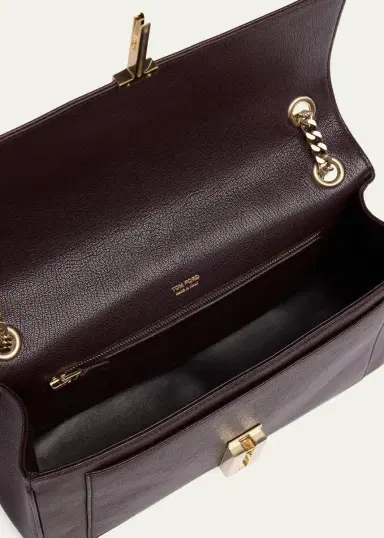 Tom Ford Mia T-Clasp Leather Shoulder Bag | Thumbnail 4 Tom Ford Mia T-Clasp Leather Shoulder Bag | Thumbnail 4