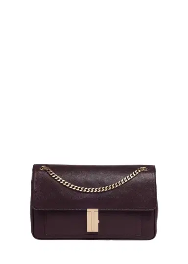 Tom Ford Mia T-Clasp Leather Shoulder Bag | Thumbnail 1 Tom Ford Mia T-Clasp Leather Shoulder Bag | Thumbnail 1