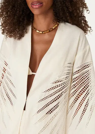 Vix Danna Kimono Coverup | Thumbnail 4 Vix Danna Kimono Coverup | Thumbnail 4