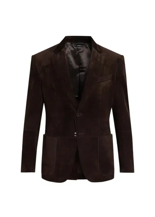 Men's Suede Single-Breasted Blazer Men's Suede Single-Breasted Blazer