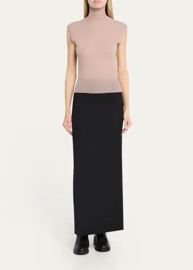 Rick Owens Turtleneck Fine Wool Knit Tank Top | Thumbnail 7 Rick Owens Turtleneck Fine Wool Knit Tank Top | Thumbnail 7