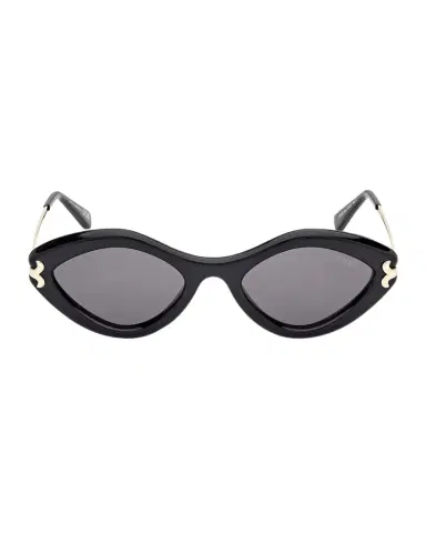 Pucci Logo Acetate & Metal Oval Sunglasses | Thumbnail 1 Pucci Logo Acetate & Metal Oval Sunglasses | Thumbnail 1