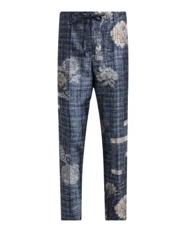 Giorgio Armani Cropped Floral Embroidered Trousers | Thumbnail 1 Giorgio Armani Cropped Floral Embroidered Trousers | Thumbnail 1