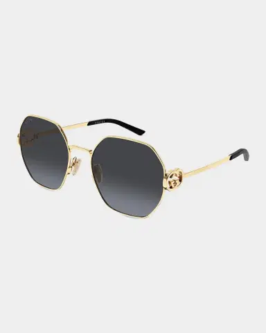 Gucci 58MM Geometric Sunglasses | Thumbnail 2 Gucci 58MM Geometric Sunglasses | Thumbnail 2
